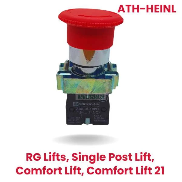 Przycisk awaryjny Stop - zamiennik dla ATH-Heinl, RG Lifts, Single Post Lift, Comfort Lift 21