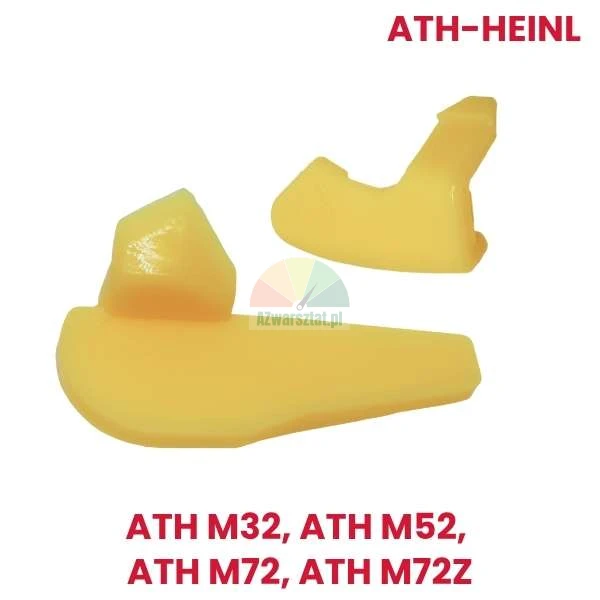 Zestaw żółtych plastikowych osłon na stopkę montażową do montażownic ATH-Heinl M32, M52, M72, M72Z
