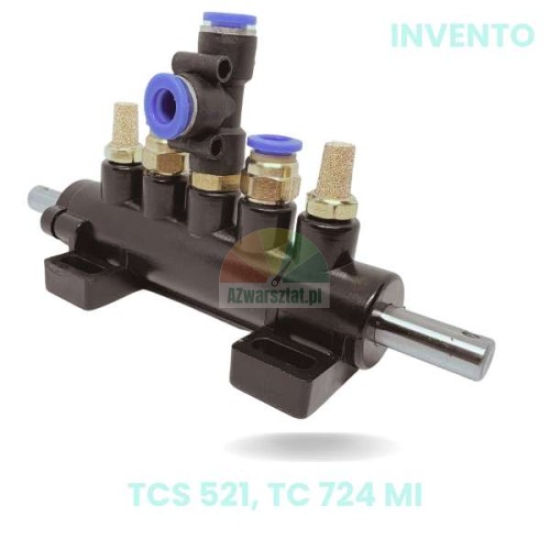 Rozdzielacz powietrza przy pedale do montażownic Invento TCS 521, TC 724 MI - zamiennik