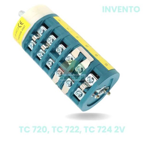 Obrotowy przełącznik dwubiegowy do montażownic Invento TC 720, TC 722, TC 724 2V