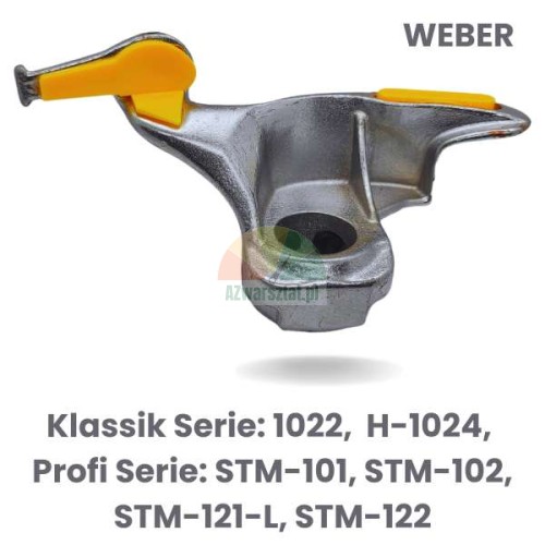 Stalowa stopka montażowa zamiennik Weber do montażownic Klassik i Profi Serie.