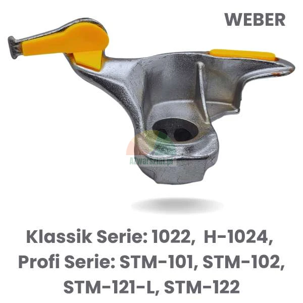Stalowa stopka montażowa zamiennik Weber do montażownic Klassik i Profi Serie.