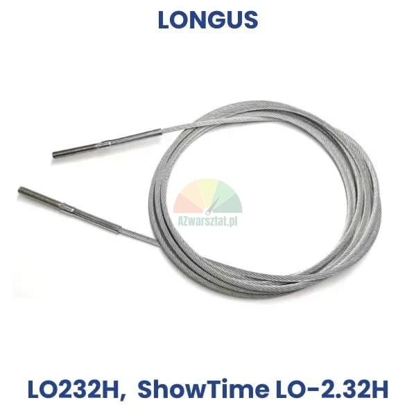Stalowa lina podnośnika Longus LO232H, ShowTime LO-2.32H