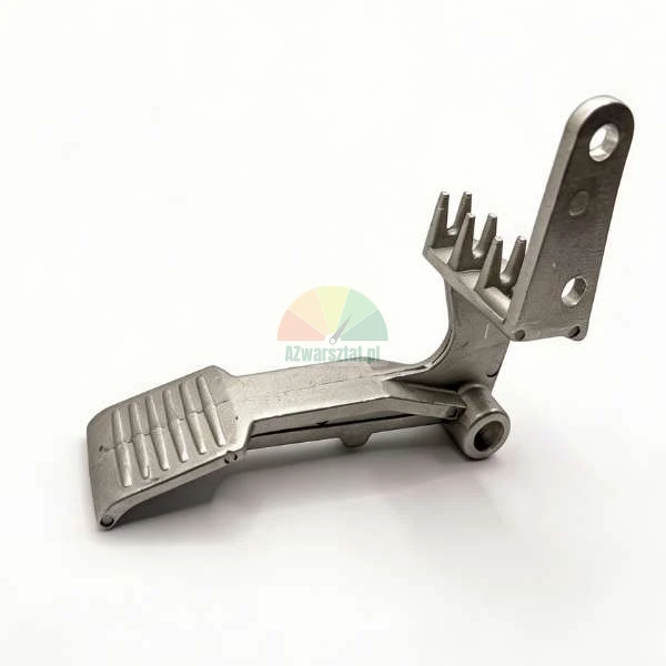 Aluminiowy pedał do montażownicy opon typ C - metalowa część zamienna do maszyn warsztatowych.