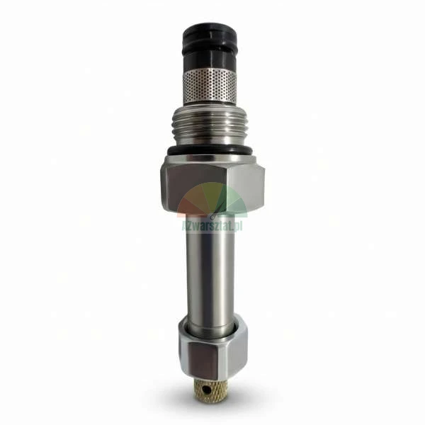 Zawór opuszczania ze śrubą awaryjnego opuszczania do układów hydraulicznych