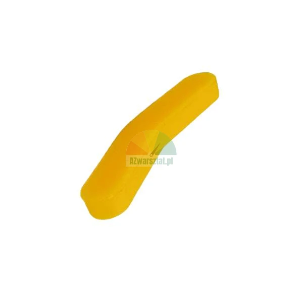 Żółta wygięta plastikowa część zamienna