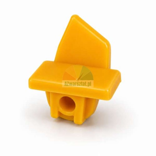 Plastikowa osłona na stopkę montażową typ N w kolorze żółtym