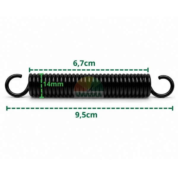 Sprężyna montażownicy 9,5 cm