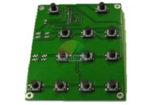 Płytka klawiatury wyważarki ATH-Heinl ATH 1530, ATH 530, ATH 550, ATH 1580, ATH 800 - zielony moduł PCB z przyciskami sterującymi.