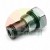 Zawór zwrotny hydrauliczny z gwintem 19mm i czarnymi uszczelkami typu o-ring