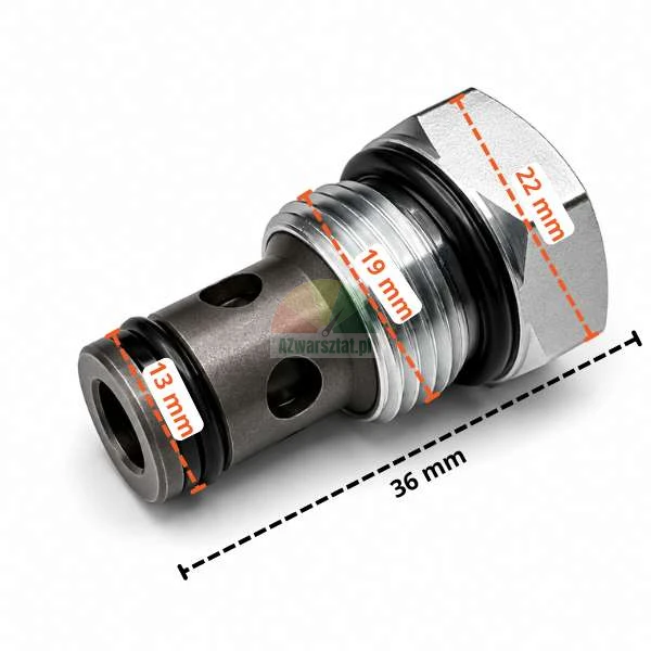 Zawór zwrotny z gwintem 19mm