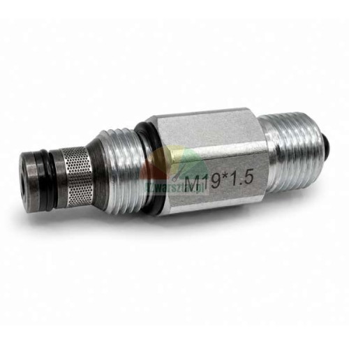 Zawór opuszczania z gwintem M19x1.5, metalowy element hydrauliczny z uszczelkami i sitkiem