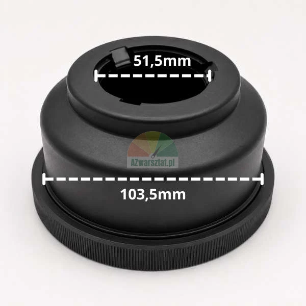 Adapter do nakrętki szybkomocującej o wymiarach 51,5 mm i 103,5 mm