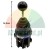 Joystick panelu sterowania montażownicy ciężarowej HKB-402 o wysokości 14.5 cm.