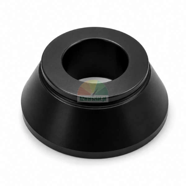 Czarny stożek centrujący 40mm (drugi największy) o zakresie 7cm - 10,5cm do wyważarki