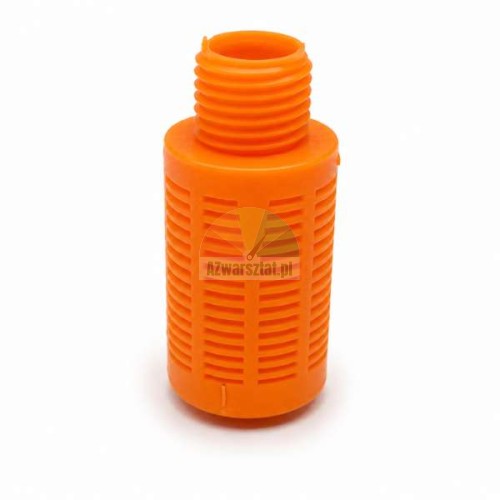 Pomarańczowy plastikowy tłumik pneumatyczny z gwintem 12,7 mm