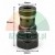Zawór zwrotny z gwintem 18mm i wymiarami 39mm, 15mm, 18mm, 22mm