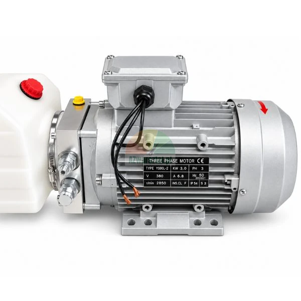 Trójfazowy silnik elektryczny 3,0 kW z pompą hydrauliczną i zbiornikiem oleju