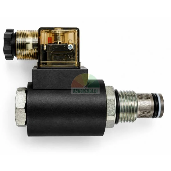 Cewka elektromagnetyczna z zaworem opuszczania 220V AC 16 mm z wtykiem i filtrem siatkowym