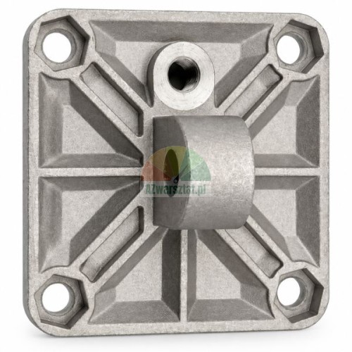 Flansza montażowa z uchem do siłownika pneumatycznego 80 mm o wymiarach 9 cm