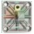 Flansza montażowa siłownika pneumatycznego z uchem 90x90 mm do siłownika 80 mm