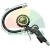 Pistolet do pompowania kół z manometrem cyfrowym 0-16 bar i wężem 35 cm