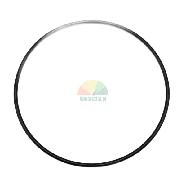 Czarna gumowa uszczelka siłownika odbijacza typ O-ring o średnicy 186 mm
